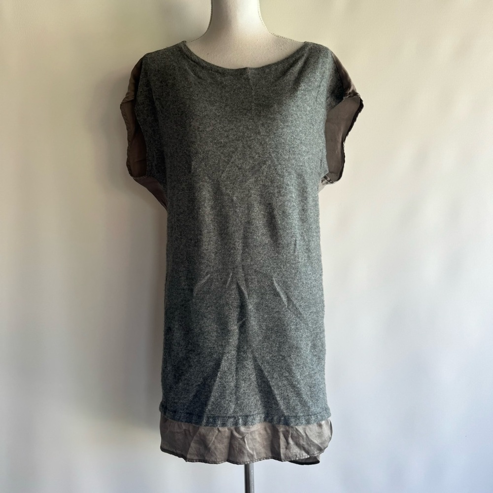 Maille Clu Wool, Cashmere, and Silk Tunic - sz S